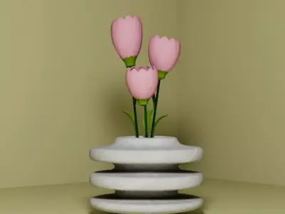 ORGANIC VASE 3D model purchase