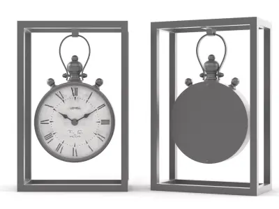 Table Clock 3D model get