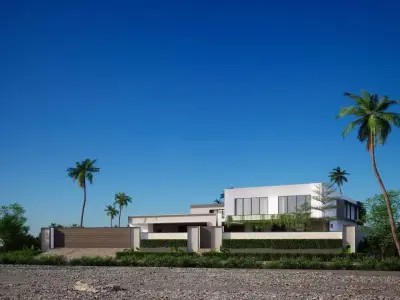 Modern House Design - Domus Aeterna 3D model