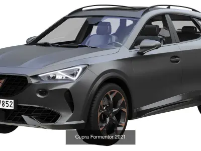 HQ cars collection 8 3D Model Pack