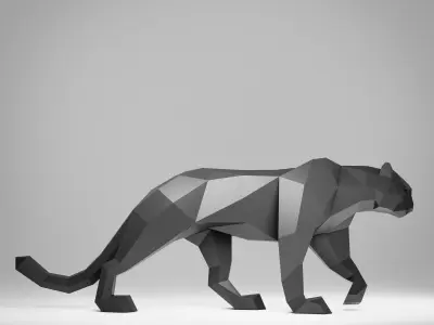 panther 3D model order