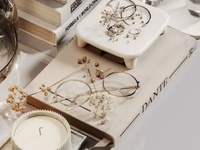 decorative set 153 3D model