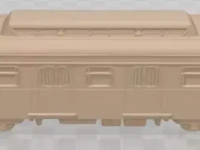 Metro Barcelona Serie 400 Printable 3D print model