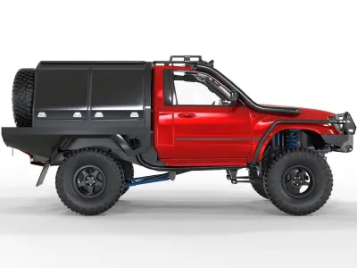 Generic land cruiser S100 Aus version  3D model
