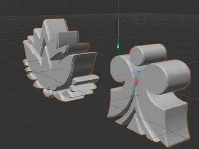 STL MODEL 6 angel and sword 3D model