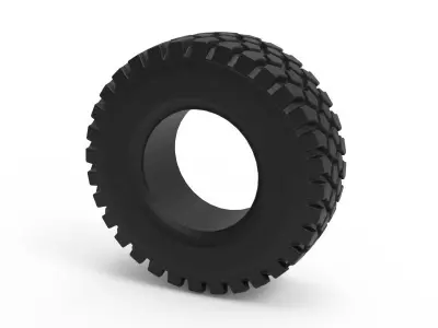 Rough Terrain Tire 3D print model