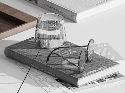 Decorative set38 3D model