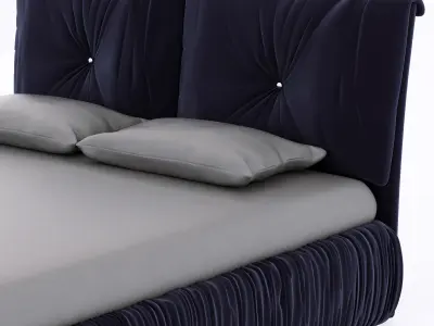 Orizzonti Sharpei bed 3D model