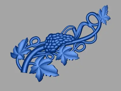 flower design21 3D model