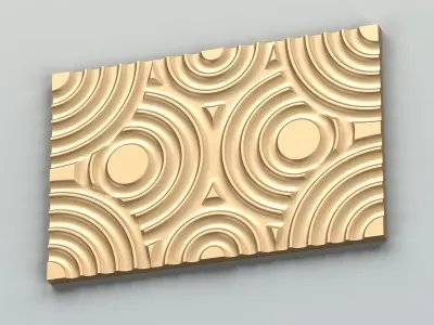 Wall panel 026 3D model