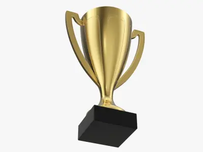 Cup trophy 04 3D model