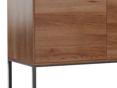 Vedrana 2 door sideboard 3D model