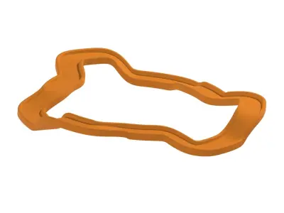 Sports Toy Race Track 3D print model