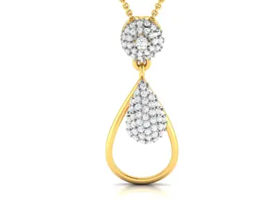 Women Pendant 3DM STL OBJ FBX Render Details 3D print model