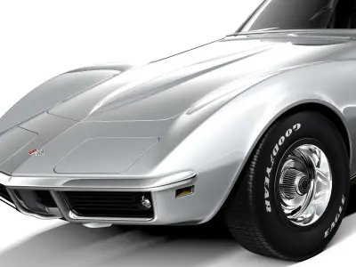 Chevrolet Corvette C3 1969 3D model
