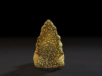 Chicken figure 3D print model