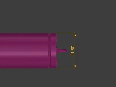 45 ACP Pendant Gold Silver Platinum Jewelry Necklace 3D print model