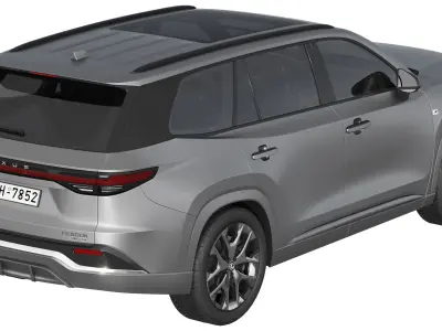 Lexus TX 500h 2024 3D model