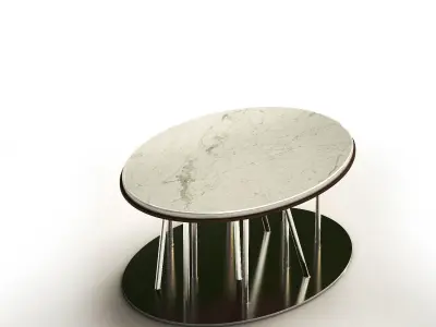 CAFFE TABLE Free low-poly 3D model