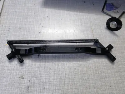 Front Wheel Axle Upright 3D print model