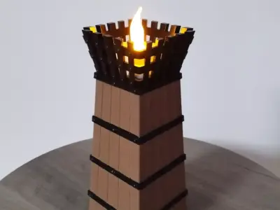 Torchlight Zelda Ocarina of time 3D print model