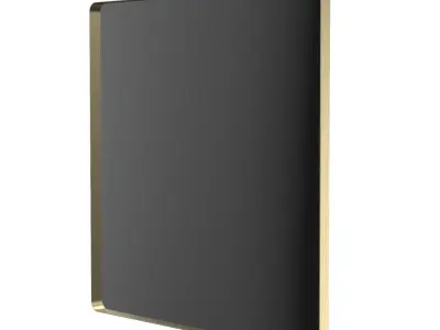 Modern Accent Mirror 656A04M 3D model