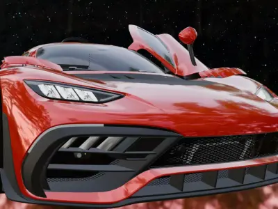 Mercedes AMG ONE 3D model