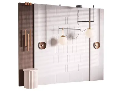 Decorative Wall panel  53 3D model