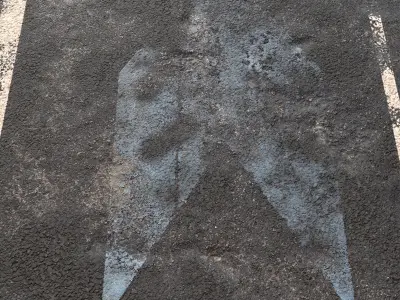 asphalt 21 png pbr seamless 4k 3D model