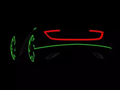 Lotus futuristic car design 3D print model