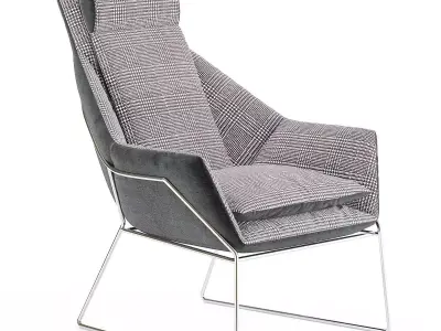 New York Bergere by Saba Italia Low-poly 3D model