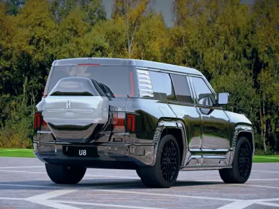 BYD YangWang U8 3D model