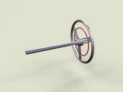 Stearing wheel 7 3D model
