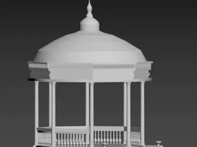 Indian Dome Structure 3D model