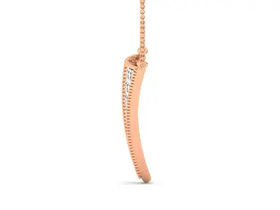 Women necklace 3dm stl render detail  3D print model