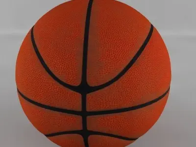 basketball ball 3D model 13