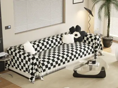 CA - Scandinavian interior scene 3D model