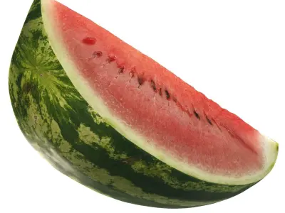 4k Watermelon 3D model