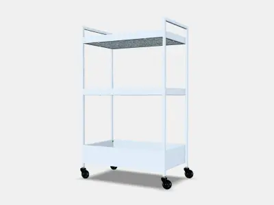 NISSAFORS serving trolley 1 3D model