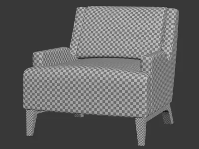 Perfect Pitch Lounge Chair 3D model