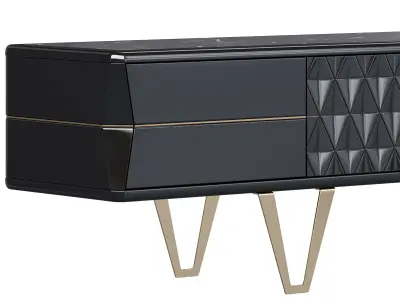 Console Velar luxury with 2 materials 3D model