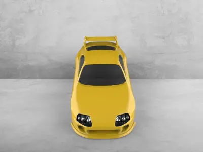 TOYOTA SUPRA 3D PRINT 3D print model