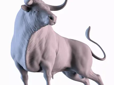 Bull Miura 3D print model