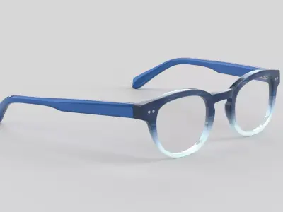 Waylaid Eyewear Glasses Low-poly 3D model