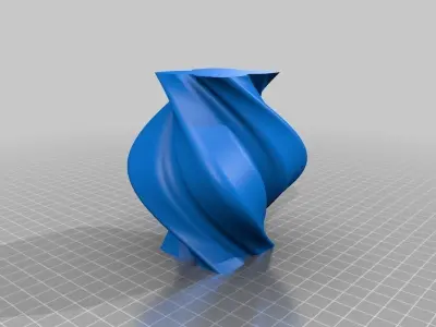 Torqued Vases Free 3D print model