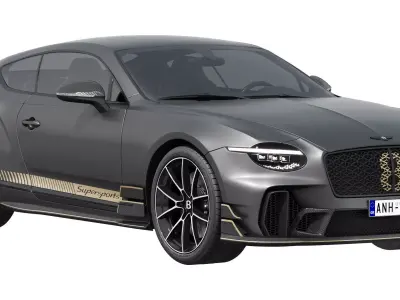 Bentley Continental GT Supersports 2027 3D model