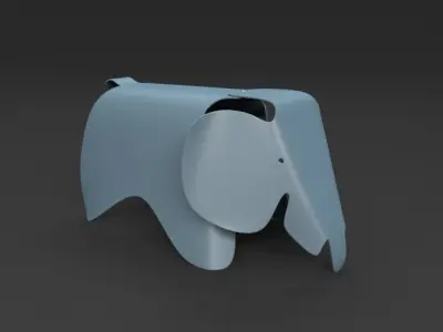 Eames Elephant 3D print model