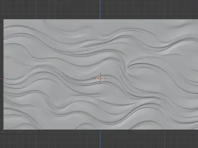 modern panel wall decor set wall relief mural CNC 72 3D model