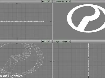 Logo Perodua Kancil Car 3D model