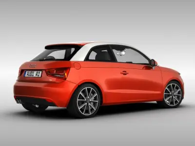 Audi A1 2012 3D model